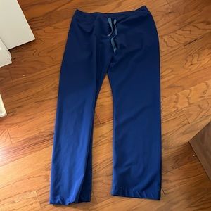 Blue figs, scrub pants, size small